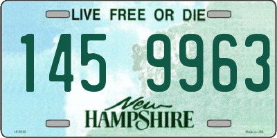 NH license plate 1459963