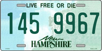 NH license plate 1459967