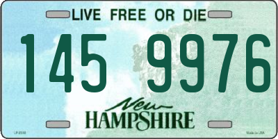 NH license plate 1459976