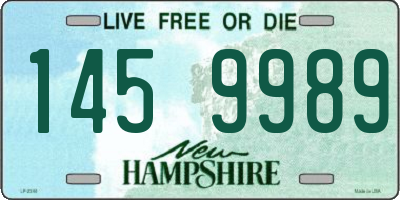 NH license plate 1459989