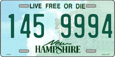 NH license plate 1459994