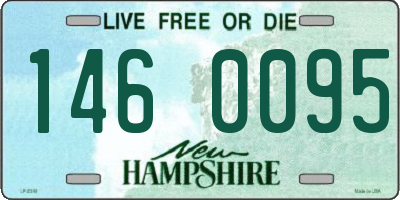 NH license plate 1460095