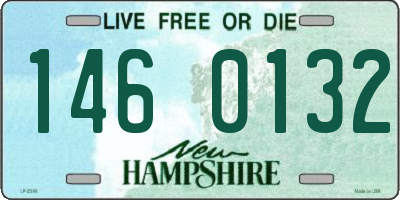 NH license plate 1460132