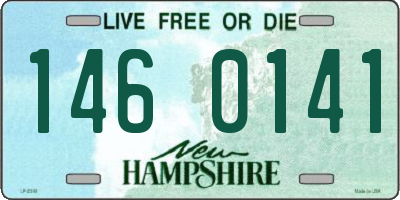 NH license plate 1460141