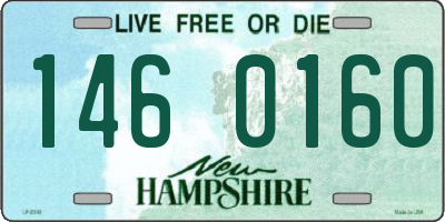 NH license plate 1460160