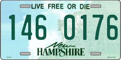 NH license plate 1460176
