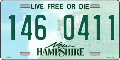 NH license plate 1460411