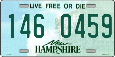 NH license plate 1460459