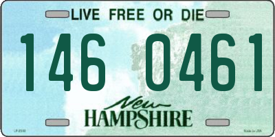 NH license plate 1460461