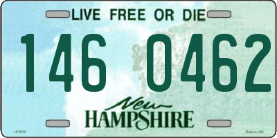 NH license plate 1460462