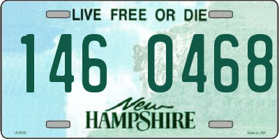 NH license plate 1460468