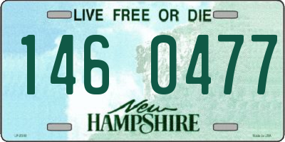 NH license plate 1460477