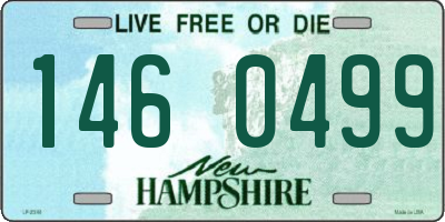 NH license plate 1460499