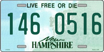 NH license plate 1460516