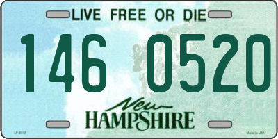 NH license plate 1460520