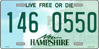NH license plate 1460550