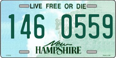 NH license plate 1460559