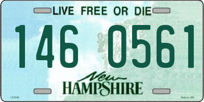 NH license plate 1460561