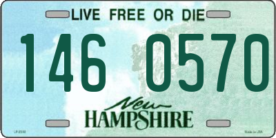 NH license plate 1460570
