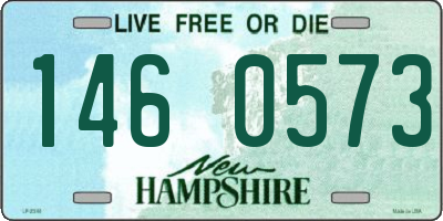 NH license plate 1460573