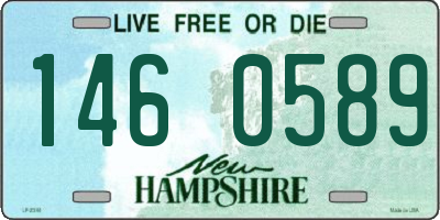 NH license plate 1460589