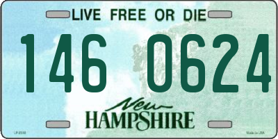 NH license plate 1460624