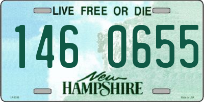 NH license plate 1460655