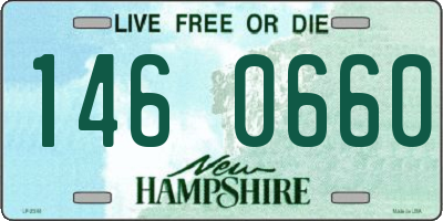 NH license plate 1460660