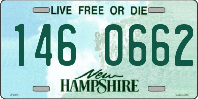 NH license plate 1460662