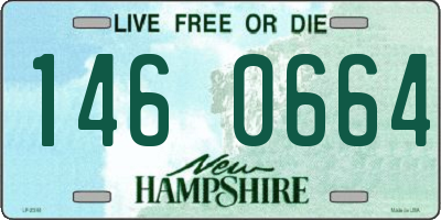 NH license plate 1460664