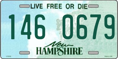 NH license plate 1460679