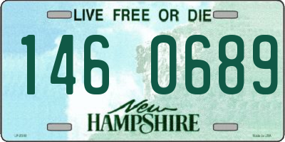NH license plate 1460689