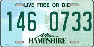 NH license plate 1460733