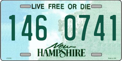 NH license plate 1460741
