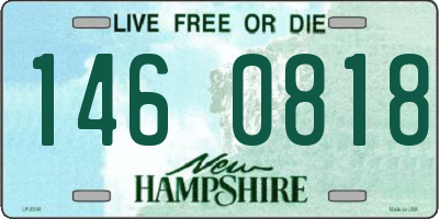 NH license plate 1460818