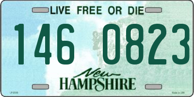 NH license plate 1460823