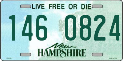 NH license plate 1460824