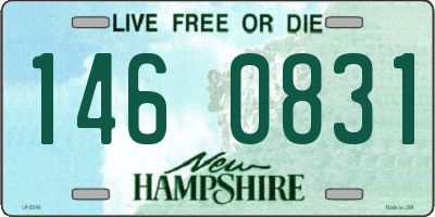 NH license plate 1460831