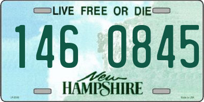 NH license plate 1460845