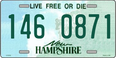 NH license plate 1460871