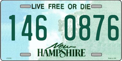 NH license plate 1460876