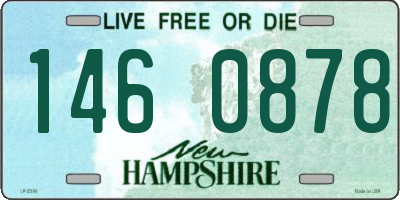 NH license plate 1460878