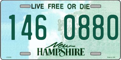 NH license plate 1460880