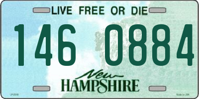 NH license plate 1460884