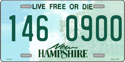 NH license plate 1460900