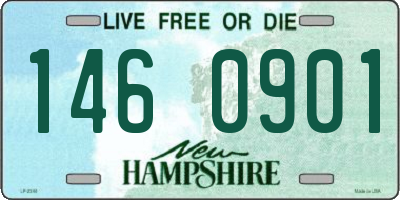 NH license plate 1460901