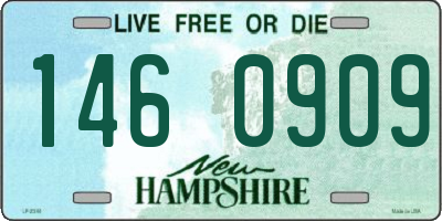 NH license plate 1460909