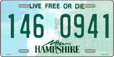 NH license plate 1460941
