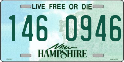 NH license plate 1460946