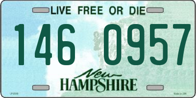 NH license plate 1460957